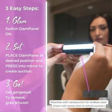 Leopara Duo Portable Makeup Lighting - Travel Ready!