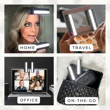 Leopara Duo Portable Makeup Lighting - Travel Ready!