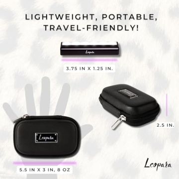 Leopara Duo Portable Makeup Lighting - Travel Ready!
