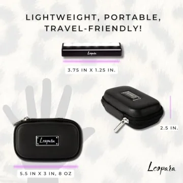 Leopara Duo Portable Makeup Lighting - Travel Ready!