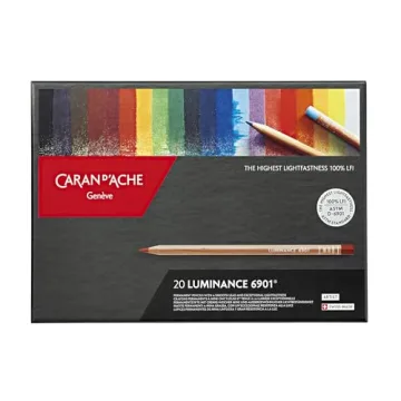 Caran D'ache Luminance 20-Piece Colored Pencil Set