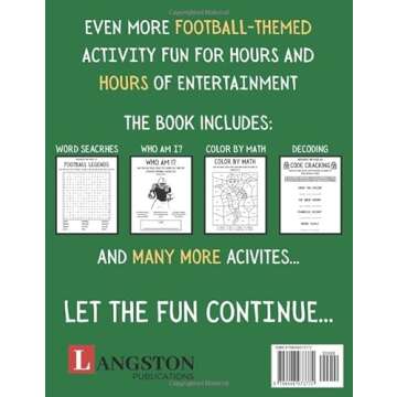 The Fun Filled Football Activity Book For Kids: Overtime - Engage & Entertain