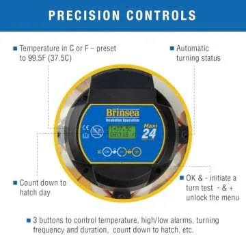Brinsea Maxi 24 Egg Incubator - Advanced Hatching Control