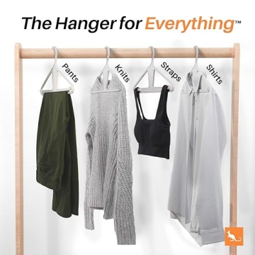 Kangaroo™ Recycled Clothing Hangers - Eco-Friendly & Durable