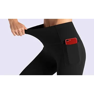 Tummy Control Workout Leggings with Pockets for Women
