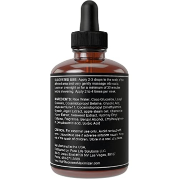 Rice Water Serum for Thicker Hair and Growth