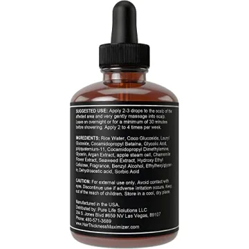 Rice Water Serum for Thicker Hair and Growth