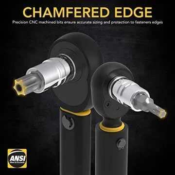 LEXIVON 34-Piece Master TORX Socket Set - Premium Quality Tools