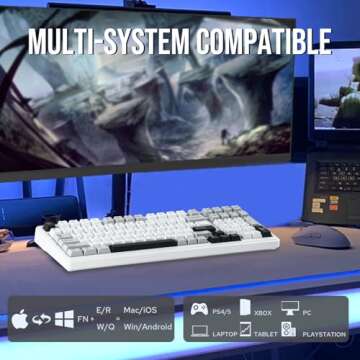 EPOMAKER F99 Wireless Custom Mechanical Gaming Keyboard