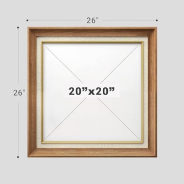 Premium Framed Wall Art Vintage Trees River Classic Decor