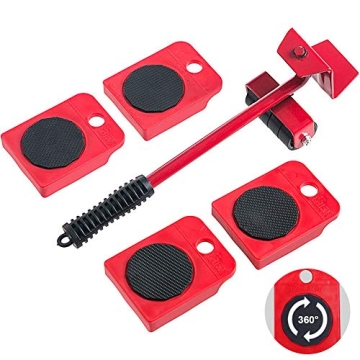 Furniture Lifter Mover Tool Set - Heavy Duty Tool for Easy Moving