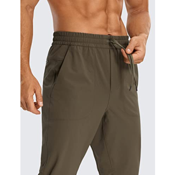 CRZ YOGA Men's Stretch Golf Joggers - Premium Comfort Pants