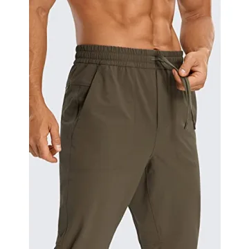 CRZ YOGA Men's Stretch Golf Joggers - Premium Comfort Pants