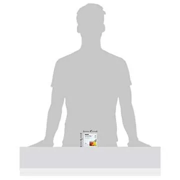 PHOENIX Small Painting Canvas Panels 4x4 Inch, 12 Value Pack - 8 Oz Triple Primed 100% Cotton Acid Free Square Canvas Boards for Painting, White Blank Flat Canvas Boards for Acrylic, Oil Paints