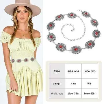 Stylish XZQTIVE Boho Women Chain Belt for All Occasions