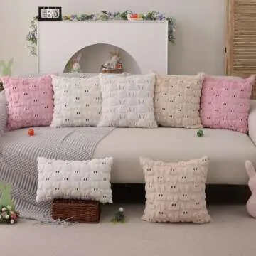 DFXSZ Easter Pillow Covers Set of 2 for Spring Decor