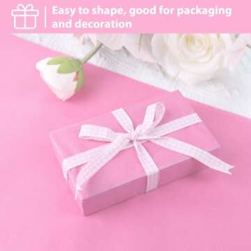 Koogel 330 Sheets Tissue Paper Bulk, Pink Tissue Paper Gift Wrapping Paper 14 x 10 Inch Craft Tissue Paper for Wedding Birthday DIY Project