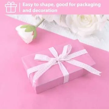 Koogel 330 Sheets Tissue Paper Bulk, Pink Tissue Paper Gift Wrapping Paper 14 x 10 Inch Craft Tissue Paper for Wedding Birthday DIY Project