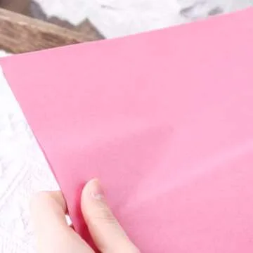 Koogel 330 Sheets Tissue Paper Bulk, Pink Tissue Paper Gift Wrapping Paper 14 x 10 Inch Craft Tissue Paper for Wedding Birthday DIY Project