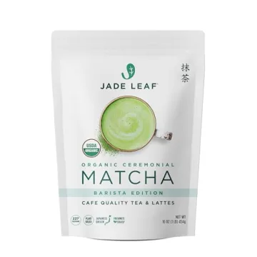 Jade Leaf Organic Ceremonial Matcha Powder - Premium Japan Sourced Tea