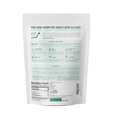 Organic Ceremonial Matcha Powder from Japan - Barista Quality