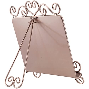 Elegant MyGift Vintage Cookbook Holder for Kitchen