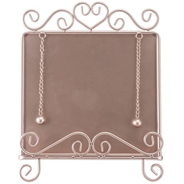 Elegant MyGift Vintage Cookbook Holder for Kitchen