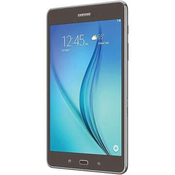 Samsung Galaxy Tab A 16GB 8-Inch Tablet - Smoky Titanium (Renewed)