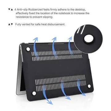 iCasso Compatible with MacBook Air 13 inch Case (Release 2010-2017 Older Version), Hard Shell Plastic Protective Case & Keyboard Cover Fit for MacBook Air 13 Inch Model A1369/A1466 - Face Sketch