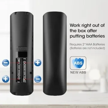 2 Pack Replacement Roku TV Remote Control - Easy Setup