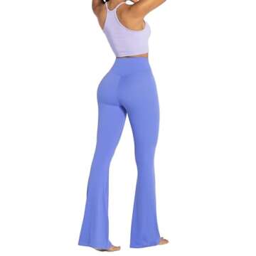 Sunzel Flare Yoga Pants with Tummy Control and Style
