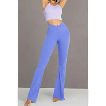 Sunzel Flare Yoga Pants with Tummy Control and Style