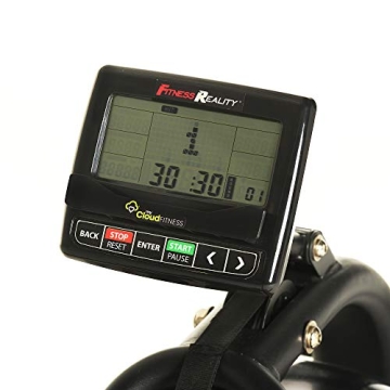 Fitness Reality 3000WR Bluetooth Water Rower with HIIT