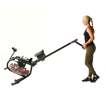 Fitness Reality 3000WR Bluetooth Water Rower with HIIT