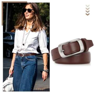 XZQTIVE Women Leather Belts - Stylish & Fashionable Accessories