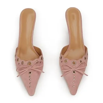 Keleimusi Stylish Mid Heel Pumps for Women - Elegant Design