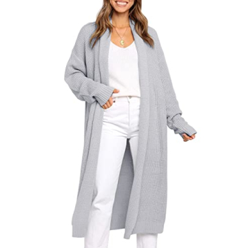 LILLUSORY Long Cardigan Sweaters for Women - Cozy & Trendy Knitwear
