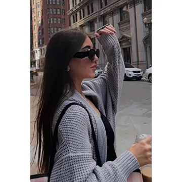 LILLUSORY Cozy Long Cardigan for Stylish Winter Fashion