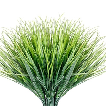 JEMONG Artificial Grasses UV Resistant - No Fade Faux Plants