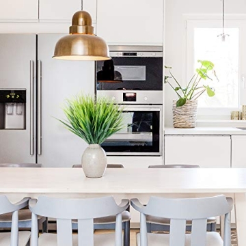 JEMONG Artificial Grasses UV Resistant - No Fade Faux Plants