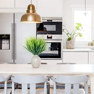 JEMONG Artificial Grasses UV Resistant - No Fade Faux Plants