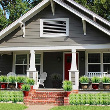 JEMONG Artificial Grasses UV Resistant - No Fade Faux Plants