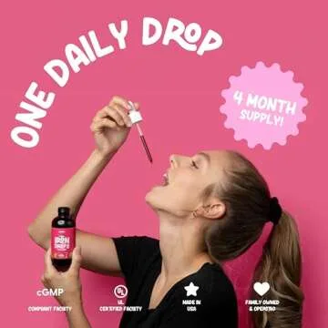 LLORENS PHARMACEUTICAL Iron Supplement for Women Iron Drops Daily Support, 20mg of Polysaccharide Iron Complex Iron Free Taste, Natural Sweeteners, Vegan and Paraben Free (Berry Daiquiri, 4 Fl Oz)