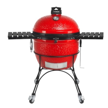 Kamado Joe Big Joe II 24" Grill & Smoker - Red