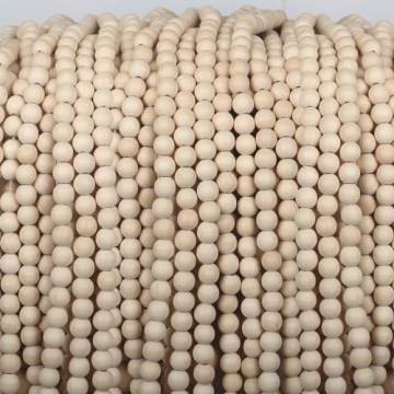 Christmas Wooden Beaded Garland for Holiday Decor