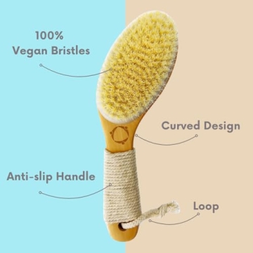 Vegan Dry Brushing Set for Lymphatic Drainage
