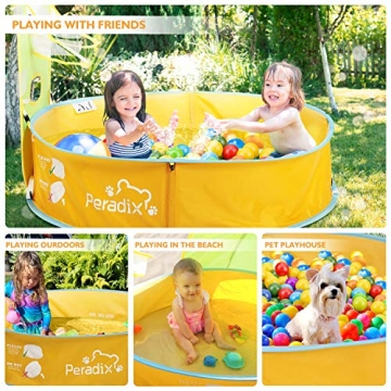 Peradix Portable Pop Up Baby Ball Pit & Pool for Kids
