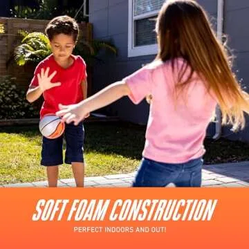 NERF Mini Foam Sports Ball Set for Active Kids