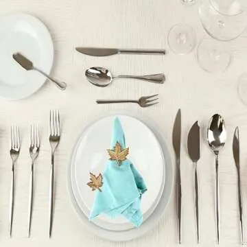 Elegant Napkin Ring Set of 12 for All Occasions