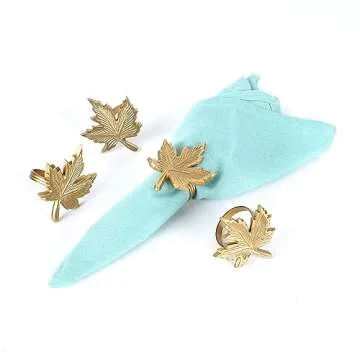 Elegant Napkin Ring Set of 12 for All Occasions